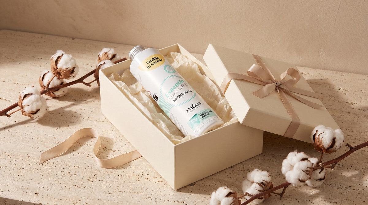 Parfum za perilo Essentia Nature v darilni škatli