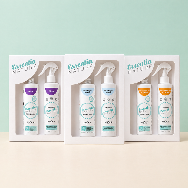 Laundry gift sets — perfume + spray