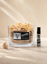 Naravni difuzor s potpurijem Essentia Nature s priloženim pršilom Amber Allure